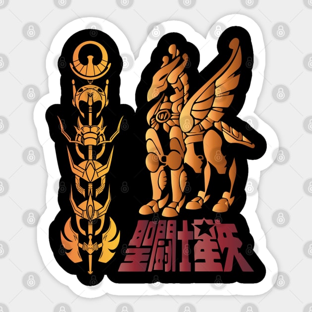 SeiyaShield Sticker by Koburastyle